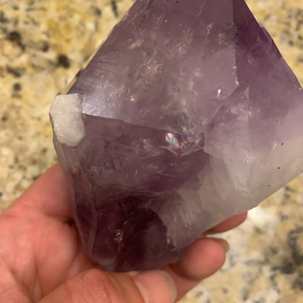 Large Amethyst crystal point